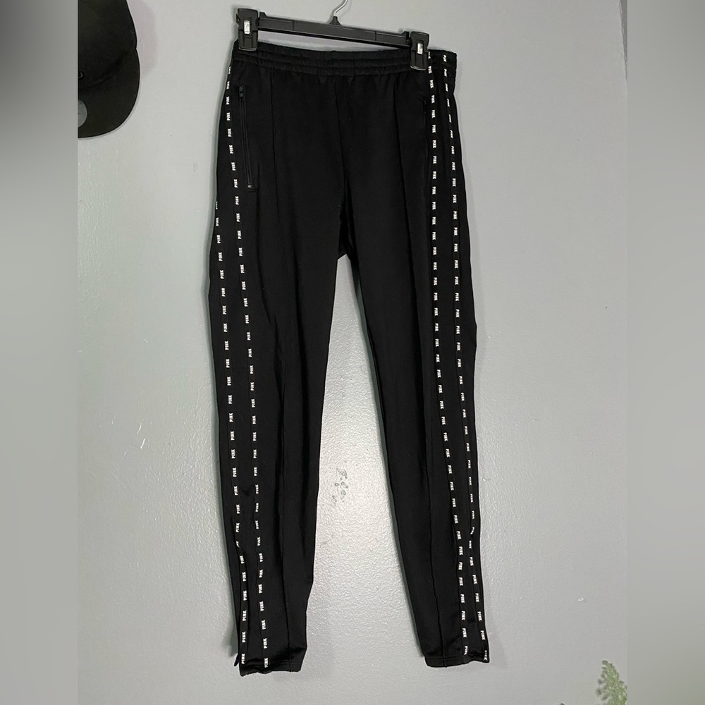 Pink tracksuit pants